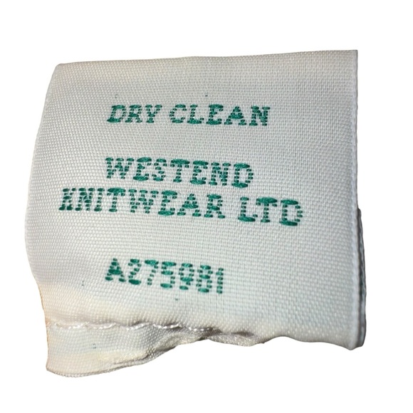 Aran Crafts Merino Wool Irish Cable Knit Cardigan Sweater Cream Women L - Picture 6 of 9